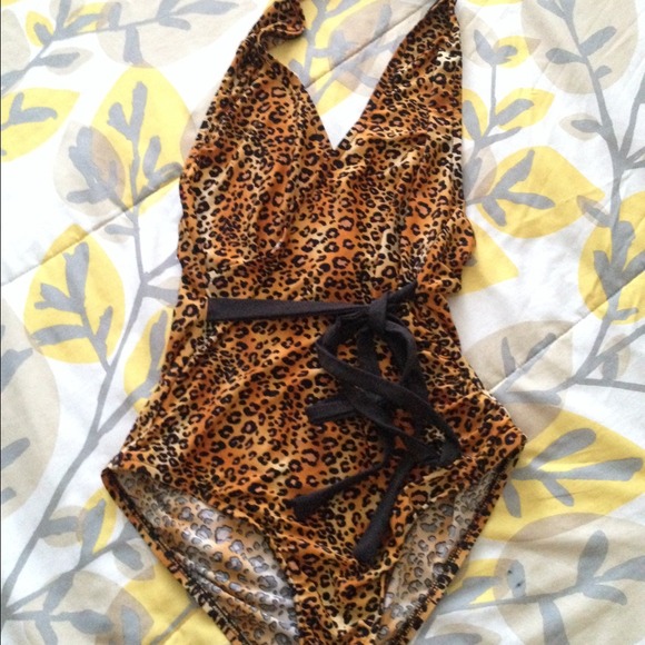 KushCush by Kerry Cushman leopard One piece - Picture 3 of 4
