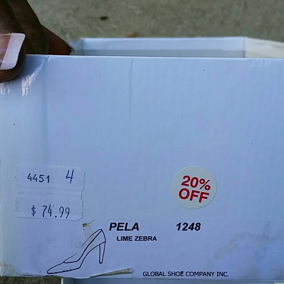 Zebra print heel - Picture 4 of 4