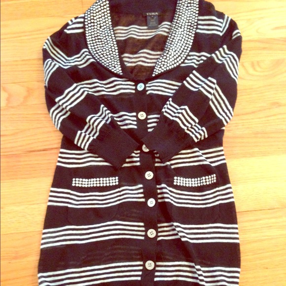 Studded sweater