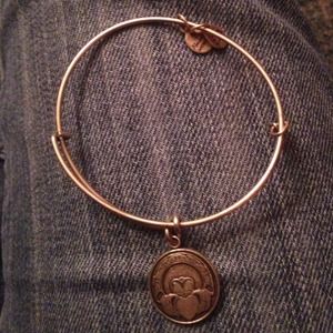 Alex and ani bracelet claddagh symbol silver