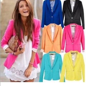 Hot Pink Blazer