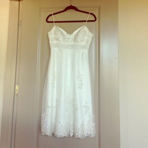Wedding rehearsal dress