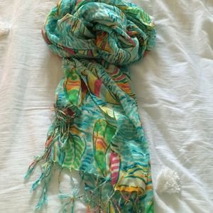 Lilly Pulitzer Sailboat Scarf