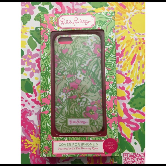 Lilly Pulitzer "In The Drawing Room" iPhone 5 case