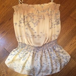 Rebecca Taylor sunset birds cami