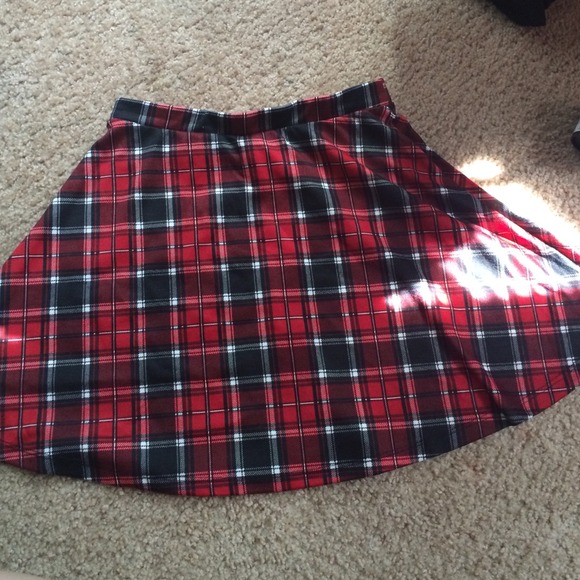 Pretty plaid circle skirt 😍