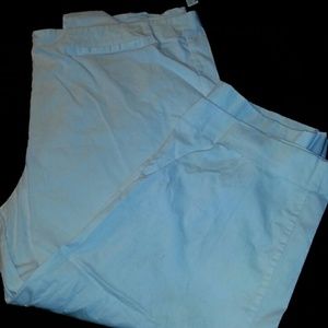 Cute spring White capri dress pant