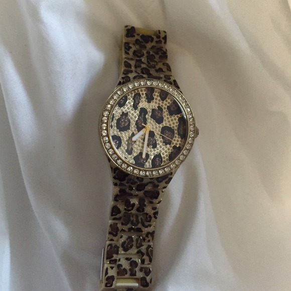 Guess Leopard watch
