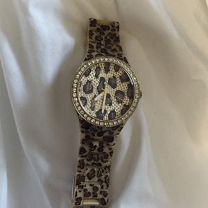 Guess Leopard watch