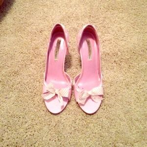Pink heels