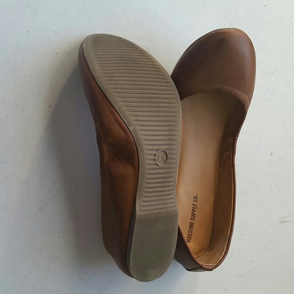 ❌Bundled -Mossimo Supply Co caramel ballet flats - Picture 2 of 2