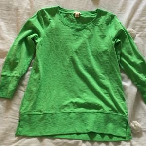 JCrew Breezy light sweater with the Gap dress!