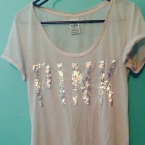 PINK • sequence scoop neck top 💕