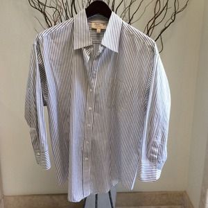 Elizabeth and James Grey Pinstripe Shirt