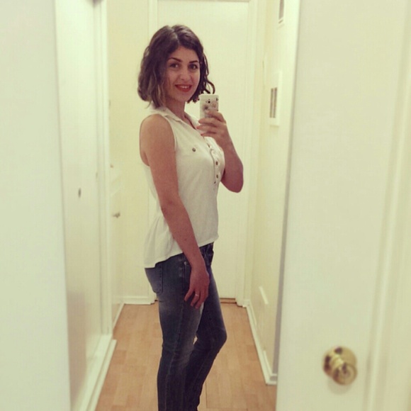 Anthropologie Breezy High-low Peplum Top - Picture 2 of 4