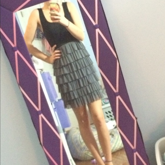 Ruffle tank dress