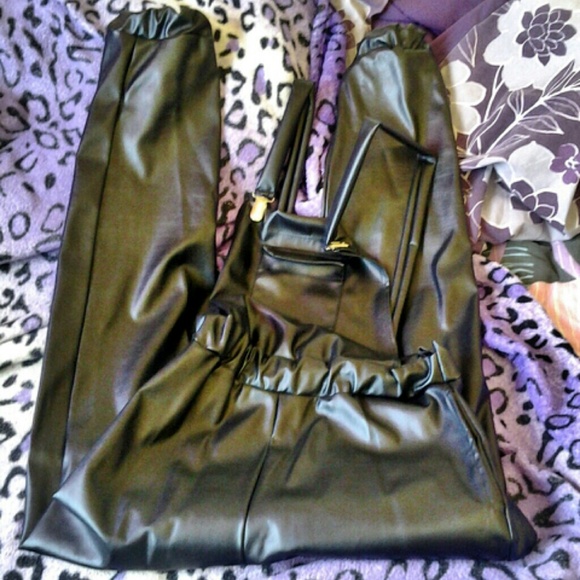 Leather Overalls