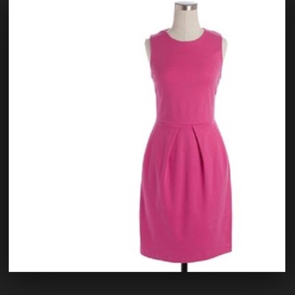 JCrew Cotton Interlock Ava Dress in BLACK! - Picture 3 of 3