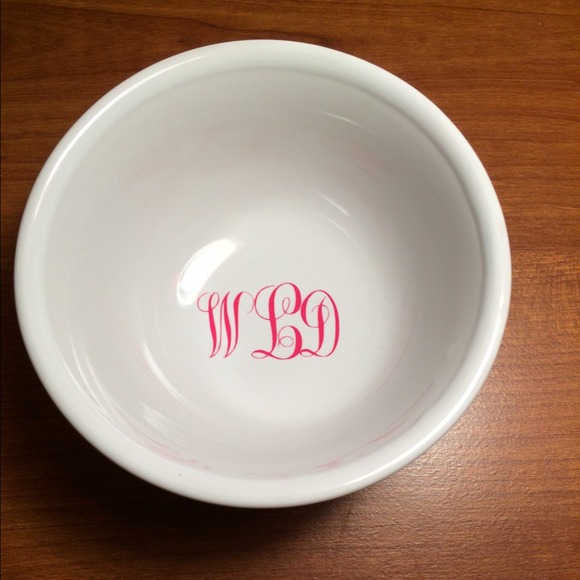 Monogrammed Ring Dish