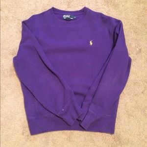 Polo crewneck