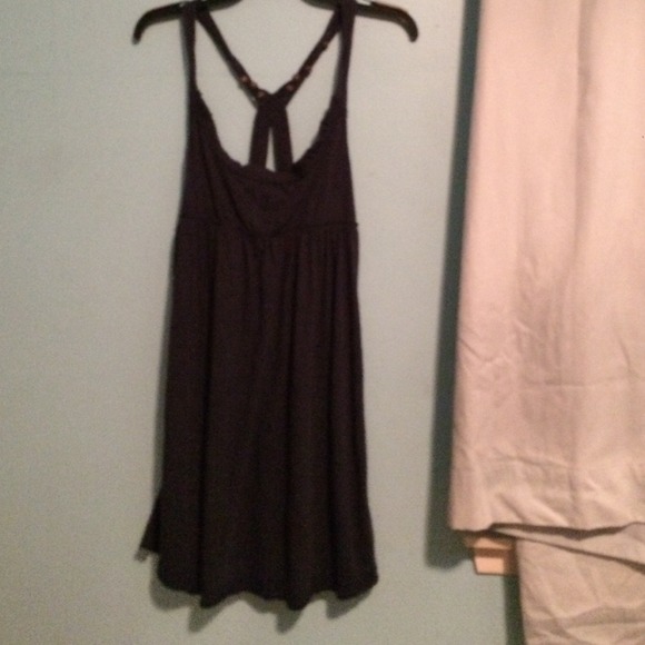 Racerback with beads on the strings dress - Picture 1 of 2