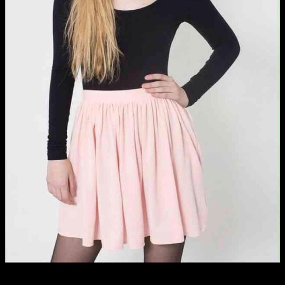 America Apparel Pique Skirt