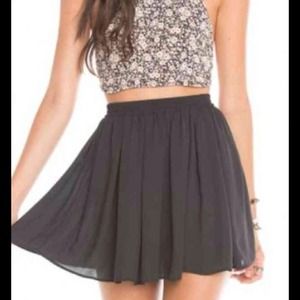 Brandy Melville Black Skirt
