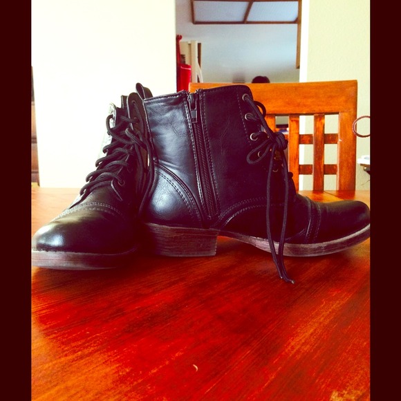 Black booties