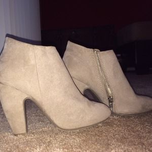 Tan Booties