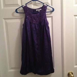 DKNY purple top