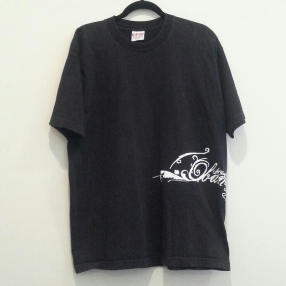Obama 2008 black tshirt