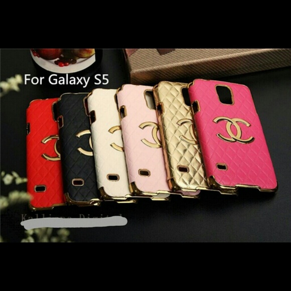 Chanel Galaxy s5 Quilted Snap On Case