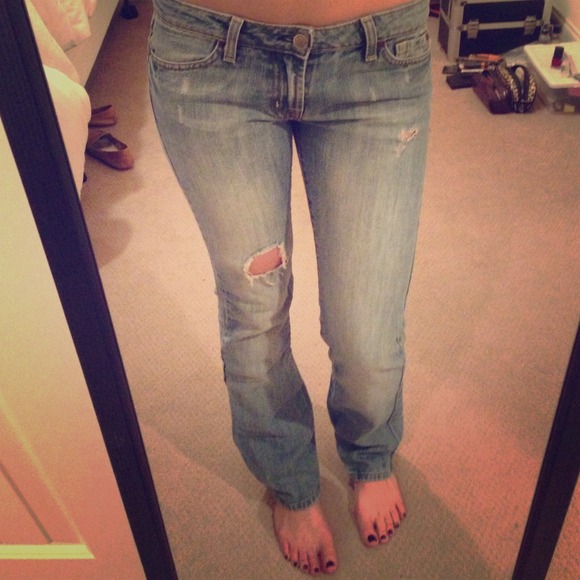 Urban outfitters "Lux" brand straight leg jeans
