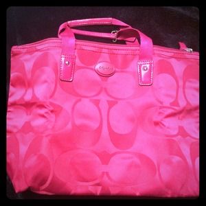 Authentic Pink Coach Bag NWT