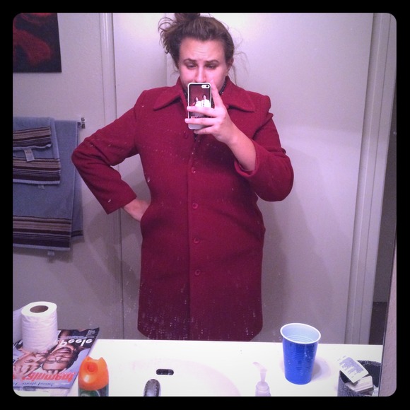 Super nice red coat