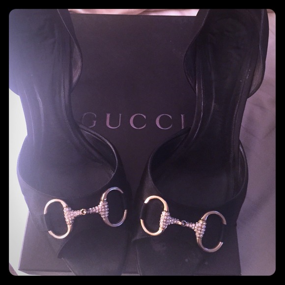 Gucci horsebit d'orsey heels