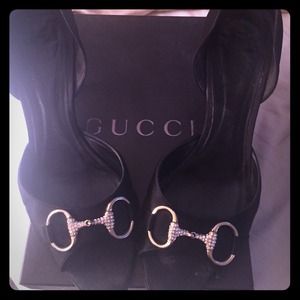 Gucci horsebit d'orsey heels