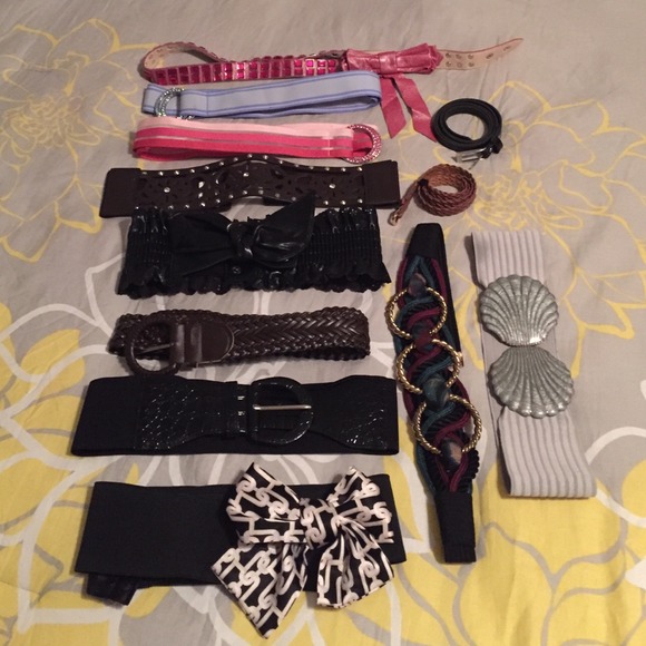 Bundle of 12 belts