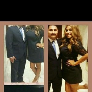 Navy Blue dress. Used once! In perfect condition!