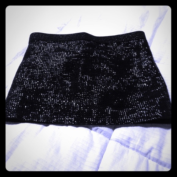 Sparkly mini skirt!!