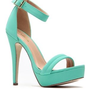 ‼️SALE‼️ Mint to be!!! (Mint colored heels)