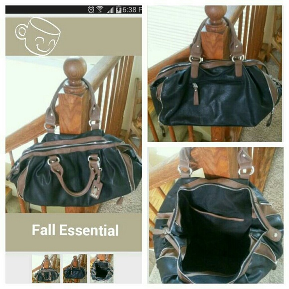 Black & Brown Fall Bag