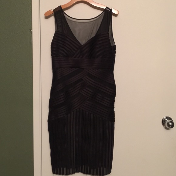 Cache black dress size 8