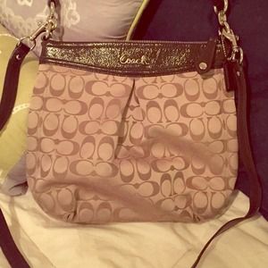 Coach cross body bag
