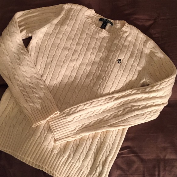 Ralph Lauren Sweaters - Ralph Lauren Ivory Sweater