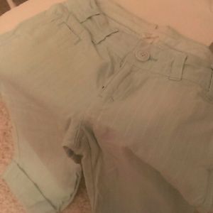 Mint pinstripe caprees