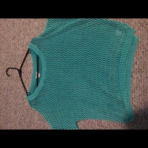Turquoise sweater