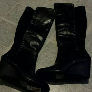 Rachel Roy Rolettah Black Boots