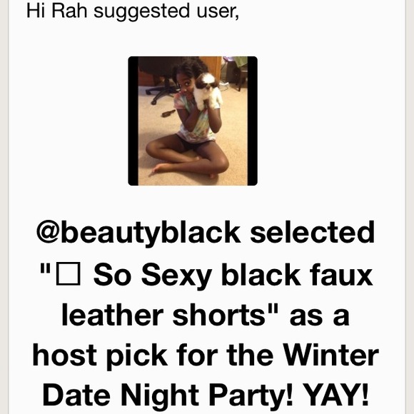 🌞 5 for $25 So Sexy black faux leather shorts - Picture 4 of 4