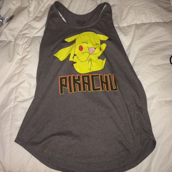 Hot Topic Tops - Pikachu high-low tank top from Hot Topic